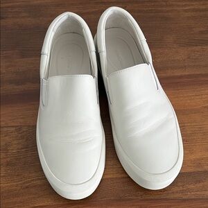 Vince White Women's Slip-On Loafers